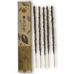 Incienso Palo Santo e Incienso Sagrada Madre - Prosperidad - 5 barritas orgánicas - Incienso Artesano