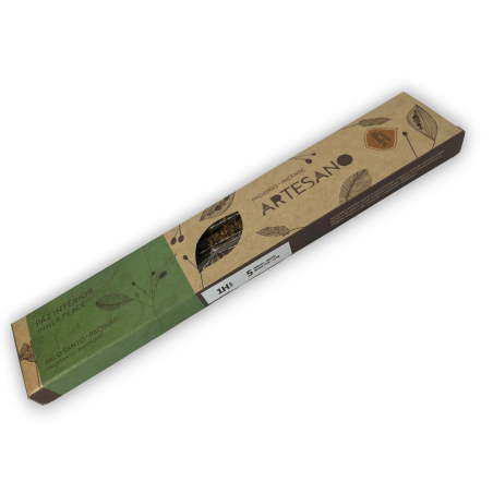 Palo Santo Weihrauch und Heilige Mutter Patchouli - Innerer Frieden - 5 Bio-Riegel - Artisan Incense