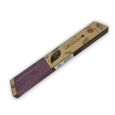 Incienso Palo Santo y Lavanda Sagrada Madre - Armonía y Relajación - 5 barritas orgánicas - Incienso Artesano