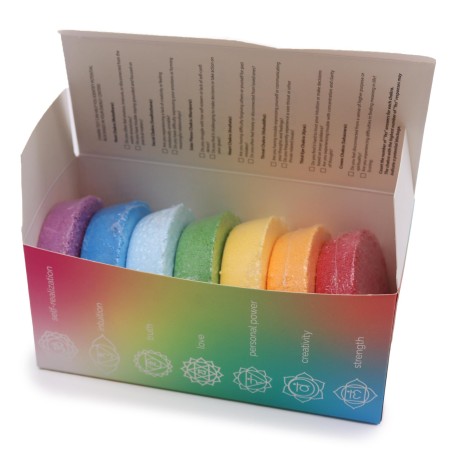 Chakra Badbommen Chakra Harmonie en Innerlijke Gloed - Grote doos - 7 bommen