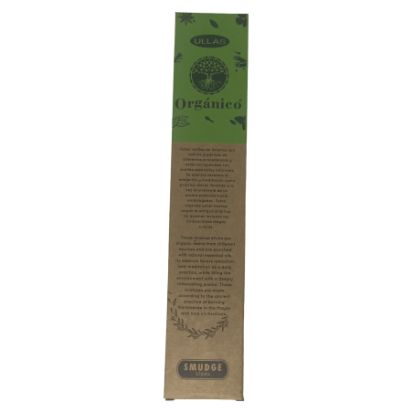 Encens Ulles d'Arbre de Te - Tea Tree - Fet a mà - 25gr - Fet a Índia - 100% Natural - ULLAS Encens Orgànic