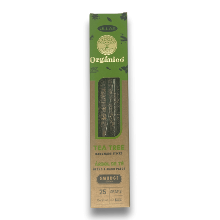 Tea Tree Incense - Tea Tree - Handmade - 25gr - Made in India - 100% Natural - ULLAS Organic Incense