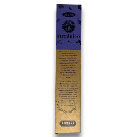 Black Opium Ullas Incense - Handmade - 25gr - Made in India - 100% Natural - ULLAS Organic Incense