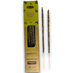 Rökelser Ullas av Bergamott - Handgjord - 25g - Tillverkad i Indien - 100% Naturlig - ULLAS Rökelser Ekologiskt