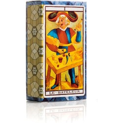 FOURNIER El Tarot de Marsella (Le Tarot de Marseille) - 78 cartas a todo color - 22 arcanos mayores y 56 menores