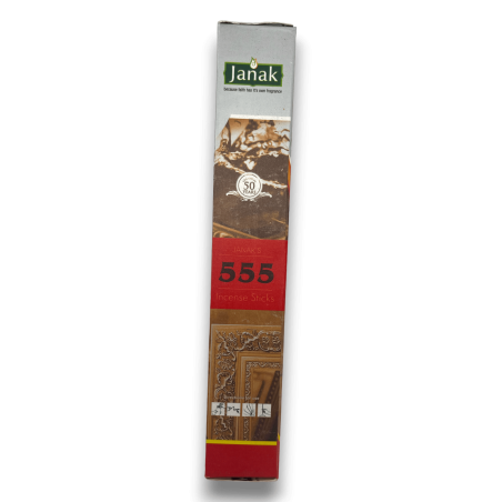 Janak 555 Wierook - 50gr verpakking. - Gemaakt in India