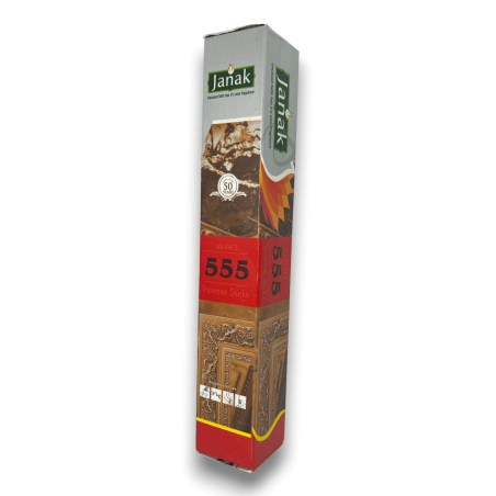 Incenso Janak 555 - confezione da 50gr. - Prodotto in India