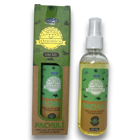Deodorante spray Ullas Patchouli - Deodorante spray per ambienti - 100 ml