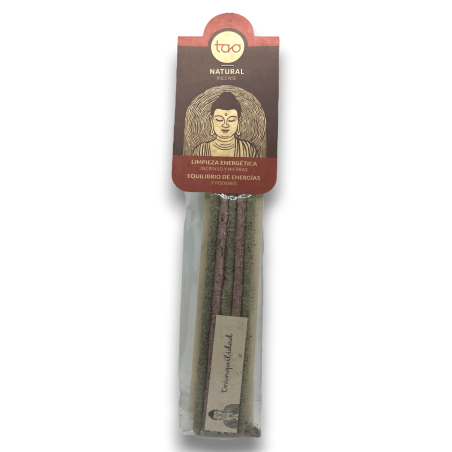 Encens Herbes i 7 Poders TAO Combinat Neteja Energètica i Equilibri d'Energies - Encensos TAO - 5 varetes gruixudes