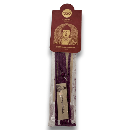 TAO Natural Pink Incense Loving Energy - 5 bețișoare groase