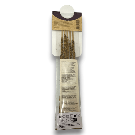 Incenso Palo Santo e Energia Protetora Natural Rainha da Noite TAO - 5 bastões grossos
