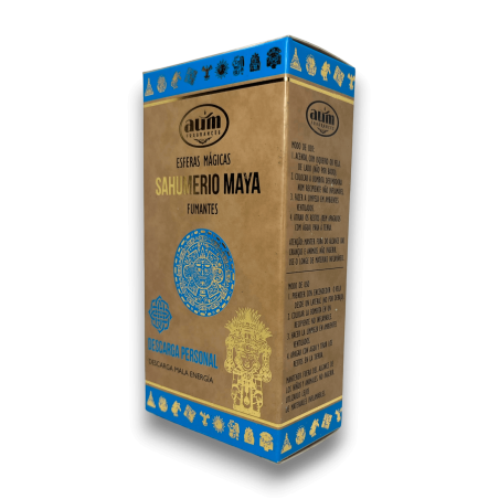 Bombetes Defumació Maya Descàrrega Personal AUM FRAGRANCES - Esferes Màgiques Sahumerio 8 bombetes encens Descàrrega mala energi