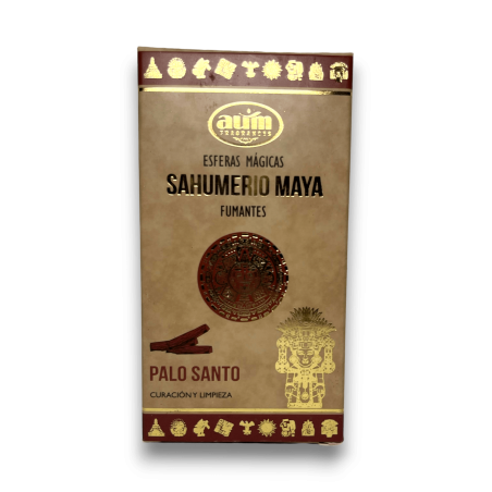 Bombetes Defumació Maya Palo Sant AUM FRAGRANCES - Esferes Màgiques Sahumerio Maya 8 bombetes encens Curació i Neteja