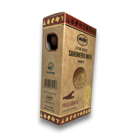 Palo Santo Maya Defuming Bombs AUM FRAGRANCES - Magische Sferen Maya Sahumerio 8 wierookbommen Genezend en Reinigend
