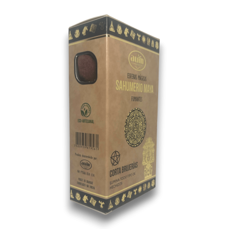 Bombitas Defumación Maya Corta Brujerías AUM FRAGRANCES - Esferas Mágicas Sahumerio 8 bombitas Elimina Hechizos