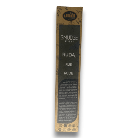 Incienso Orgánico Ruda Arruda AUM Fragrances Smudge Sticks - 25gr.