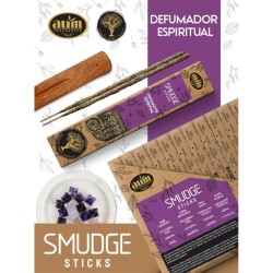 Incienso Orgánico Defumador Espiritual AUM Fragrances Smudge Sticks - 25gr.