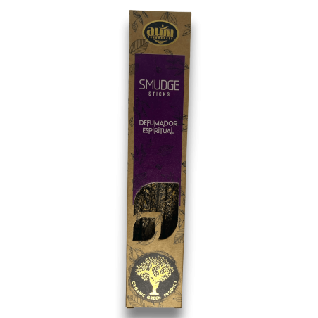 Organisk rökelse andlig rökare AUM dofter Smudge Sticks - 25gr.