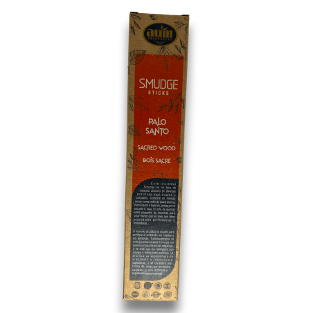 Encens Orgànic Pal Sant AUM Fragrances Smudge Sticks - 25gr.