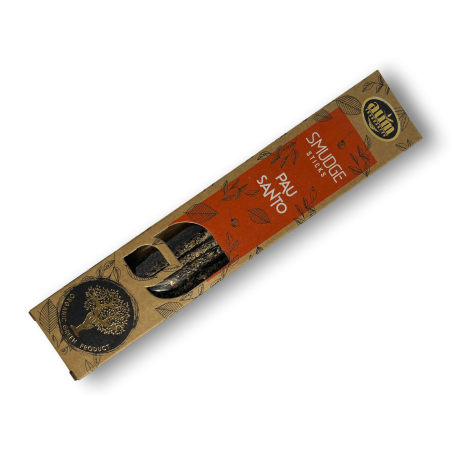 Organic Palo Santo AUM Fragrances Smudge Sticks Incense - 25gr.