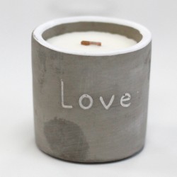 Olla mediana - Love - Purple Fig & Casis  - 1