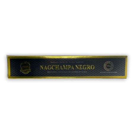 ブラックナグインセンスチャンパANANDナグチャンパブラック - 15grの1パック。