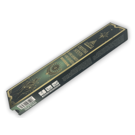 Labradorite Incense AROMA Smudge Labradorite Incense Kit - Incense sticks with minerals - 1 box of 20gr.