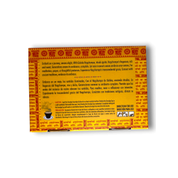 Copos de resina Nag Champa Goloka - 6 copos de resina de incenso