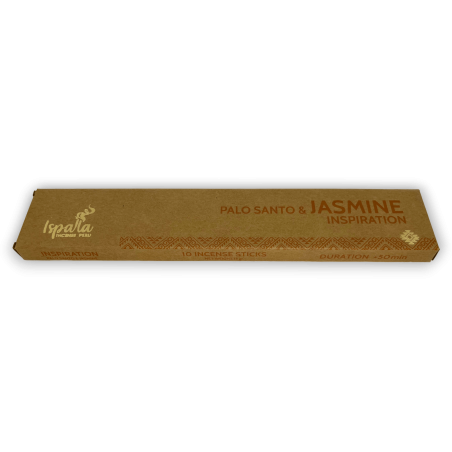 Palo Santo und Jasmin Räucherstäbchen ISPALLA Inspiration - Natürlicher und biologischer Weihrauch made in Peru - 15gr.