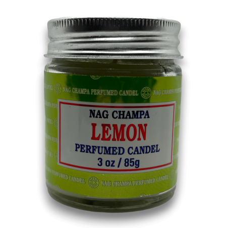 Espelma Pot Llimona Nag Xampa Satya Lemon - 85gr. - 24 hores durada