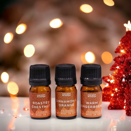 Set of Aromatic Oils for Christmas Parties - 12 x 5ml.