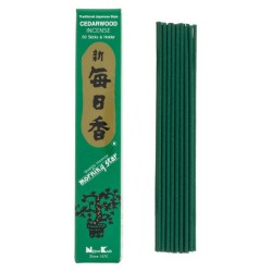 Japanese Incense Morning Star Cedar Cedarwood...