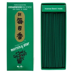 Encens Japonais Etoile du Matin Cèdre Cèdre...