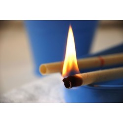 Par Velas de oido aromatica - Naranja  - 6