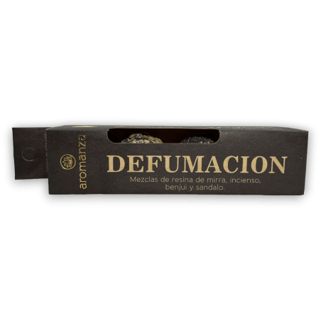 AROMANZA Sfere Magiche di Defumazione - Iluminarte Argentina - 4 lampadine di defumazione Resine di Mirra, Incenso, Benzoino e S