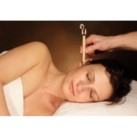 Par Velas de oido aromatica - Naranja  - 7