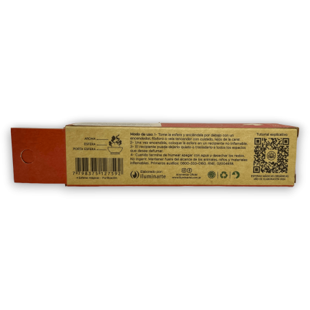 Esferas Mágicas de Purificação AROMANZA - Iluminarte Argentina - 4 bulbos de Pimenta Branca, Laranja Vermelha e Cascas de Laranj