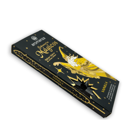 Tămâie magică Sahumerios Vanilla Aromanza - Iluminarte Argentina - 10 bețișoare groase lucrate manual
