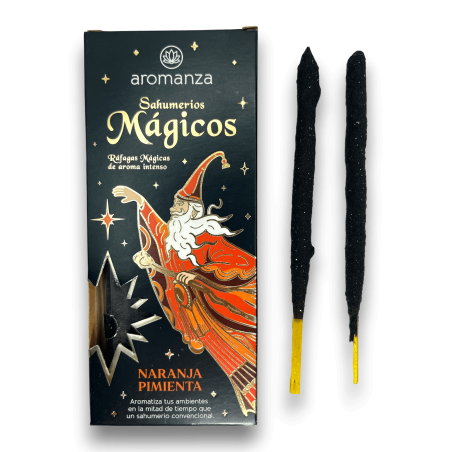 Encens Hummers Aromanza au Piment Orange Magique - Iluminarte Argentina - 10 barres épaisses artisanales