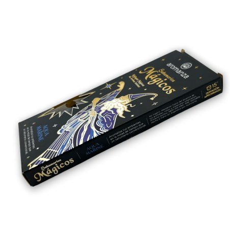 Magico Sahumerios Marine Water Aromanza Aqua Marine Incenso - Iluminarte Argentina - 10 bastoncini spessi fatti a mano