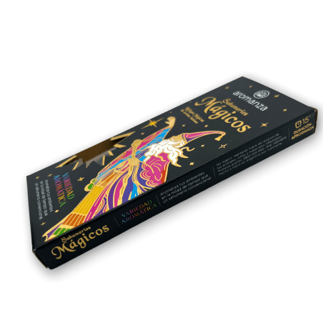 Magische Sahumerios Aromatische variëteit Aromanza wierook - Iluminarte Argentina - 10 dikke handgemaakte stokjes