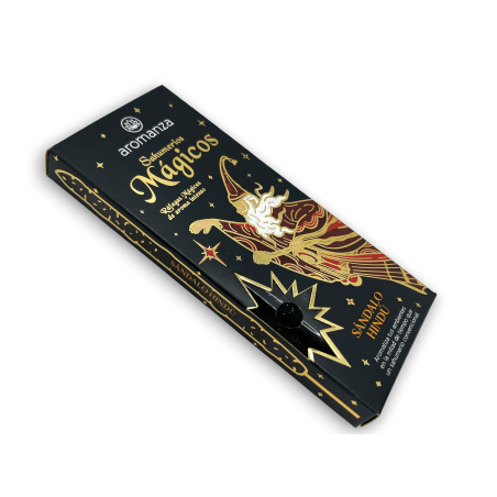 Incenso Magical Sahumerians de Sândalo Indiano Aromanza - Iluminarte Argentina - 10 palitos grossos feitos à mão