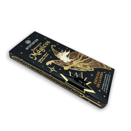 Magical Sahumerios Essences of India Aromanza Tămâie - Iluminarte Argentina - 10 bețișoare groase lucrate manual