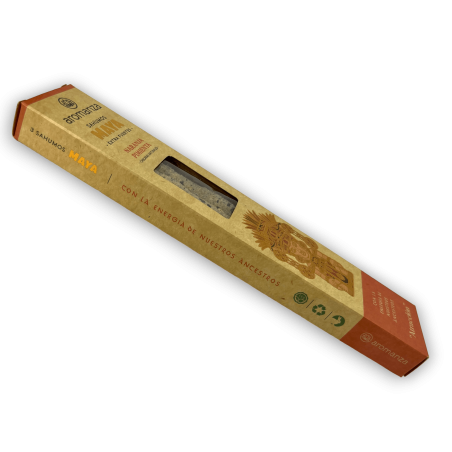 Maya Sahumos Orange Pfeffer Attraktion Aromanza Räucherstäbchen - Iluminarte Argentina - 3 extra große / starke Riegel