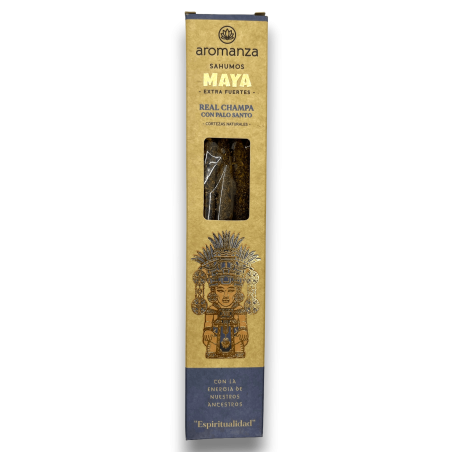 Sahumos Maya Real Xampa amb Pal Santo Espiritualidad Aromanza Encensos - Il·luminar-te Argentina - 3 barretes extra Grans