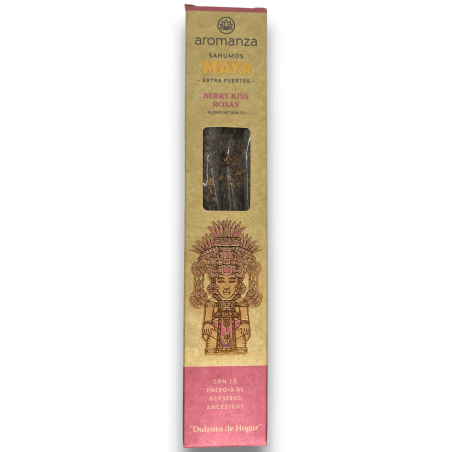 Incenso Sahumos Maya Berry Kiss Roses Sweetness of Home Aroma - Iluminarte Argentina - 3 bastões extra grandes / fortes