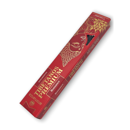 Premium Tibetan Incense Romance Connection Aromanza Incense - Iluminarte Argentina - 8 thick sticks