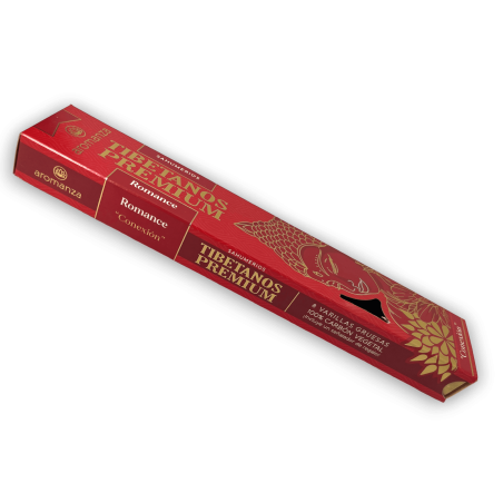 Tămâie tibetană premium Romance Connection Aromanza Tămâie - Iluminarte Argentina - 8 bețișoare groase