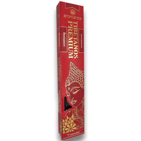 Premium Tibetaanse Wierook Romance Connection Aromanza Wierook - Iluminarte Argentina - 8 dikke stokjes