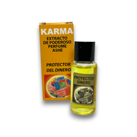 Ashe Money Protector Perfume - To protect and keep money - HOSTENATURA - 10ml.